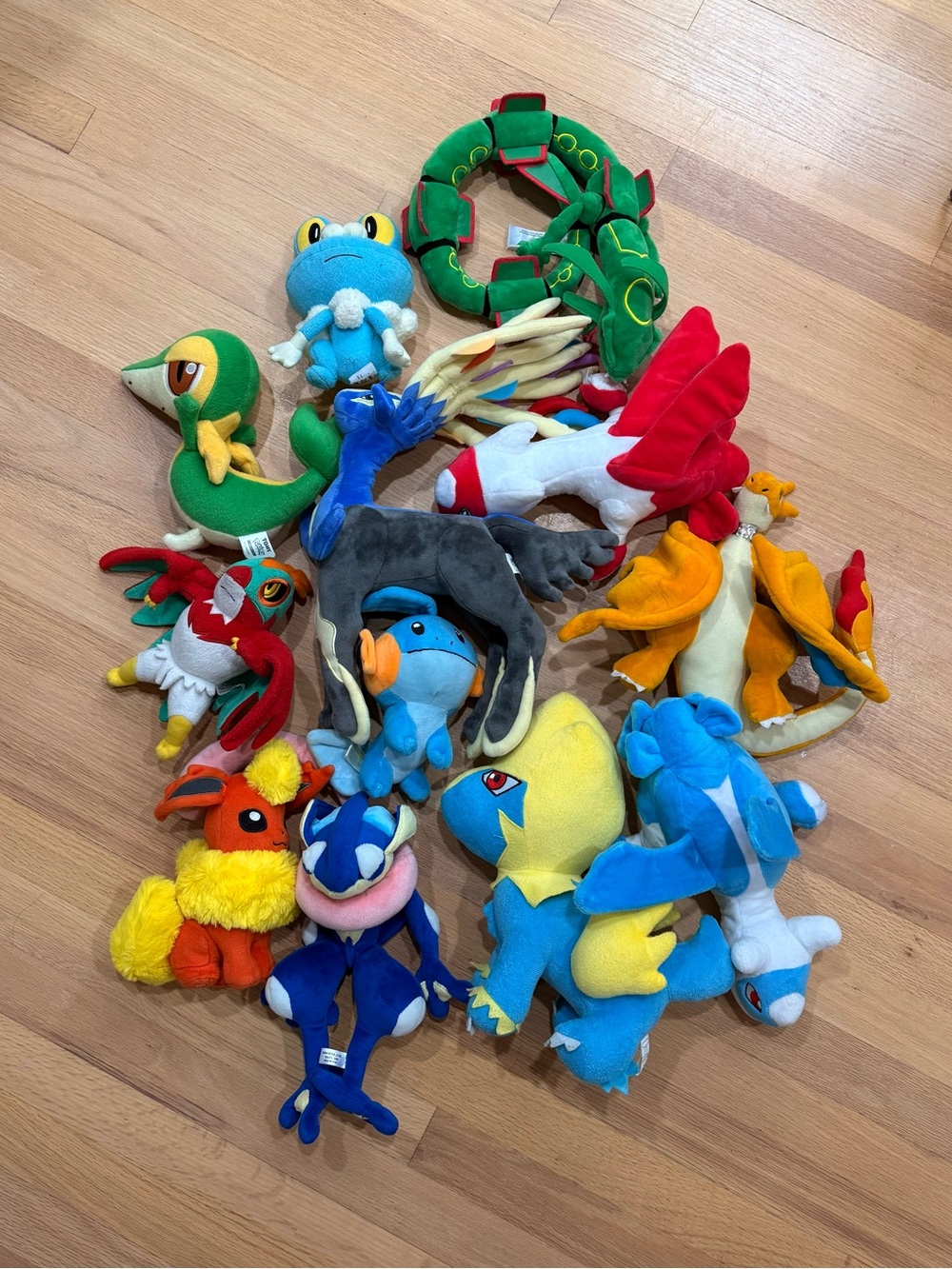 Pokémon Plush Lot - Assorted Characters with Bright Colors